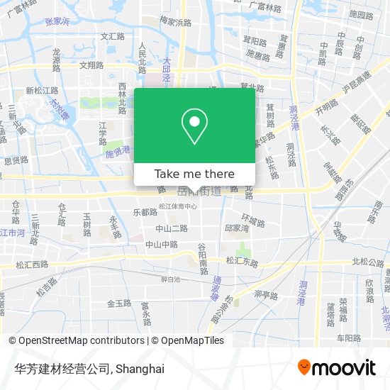 华芳建材经营公司 map