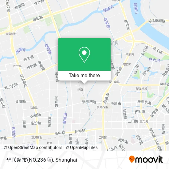 华联超市(NO.236店) map