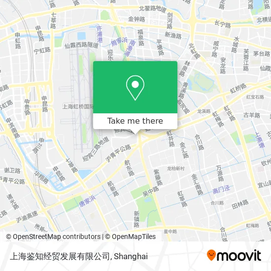上海鉴知经贸发展有限公司 map