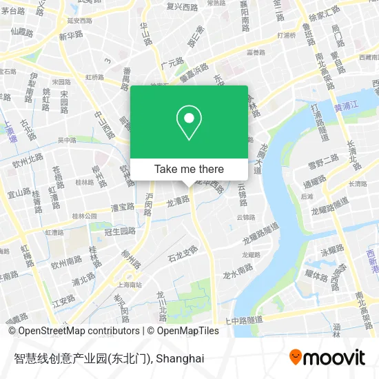 智慧线创意产业园(东北门) map