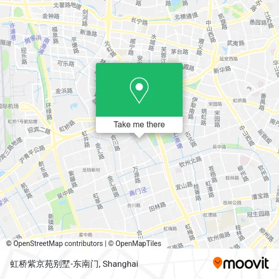 虹桥紫京苑别墅-东南门 map