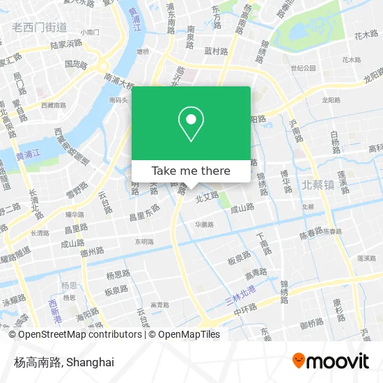 杨高南路 map