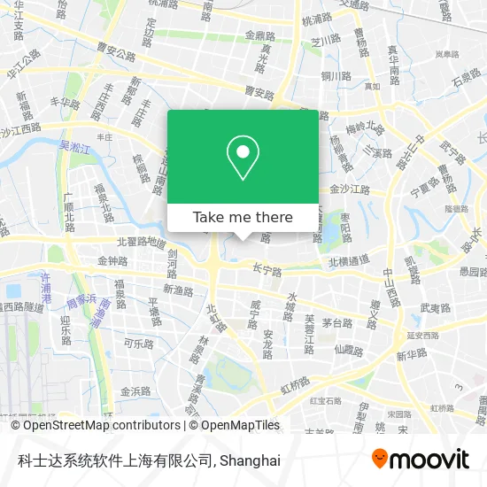 科士达系统软件上海有限公司 map