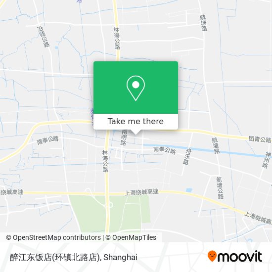 醉江东饭店(环镇北路店) map