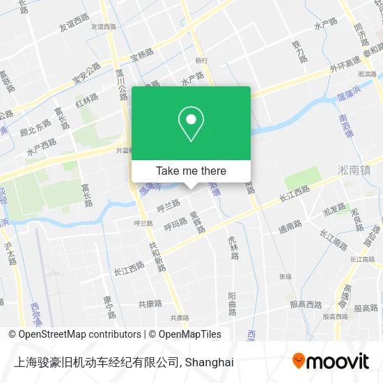 上海骏豪旧机动车经纪有限公司 map