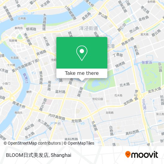 BLOOM日式美发店 map