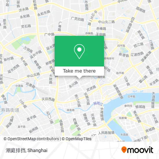 潮庭排挡 map
