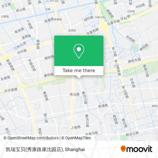 凯瑞宝贝(秀康路康沈园店) map