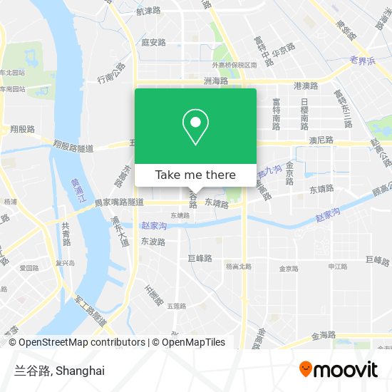 兰谷路 map