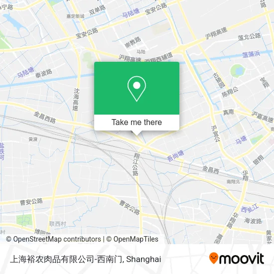 上海裕农肉品有限公司-西南门 map
