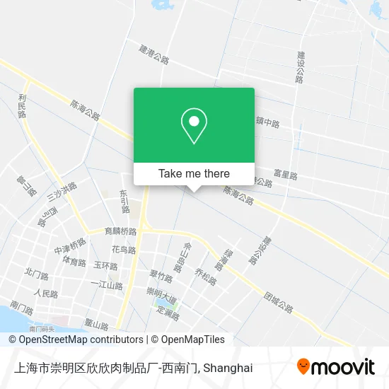 上海市崇明区欣欣肉制品厂-西南门 map
