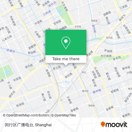 闵行区广播电台 map