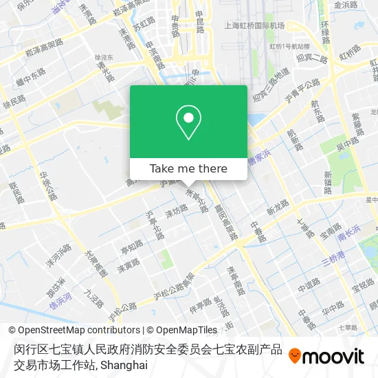 闵行区七宝镇人民政府消防安全委员会七宝农副产品交易市场工作站 map