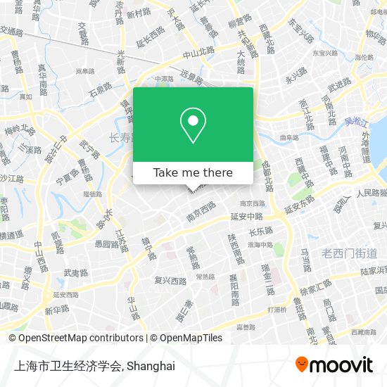 上海市卫生经济学会 map