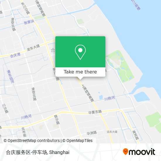 合庆服务区-停车场 map