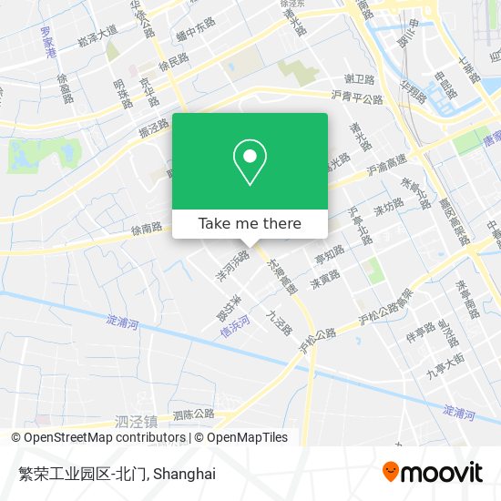 繁荣工业园区-北门 map