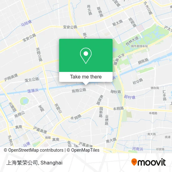 上海繁荣公司 map