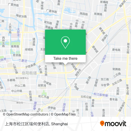 上海市松江区瑞何便利店 map