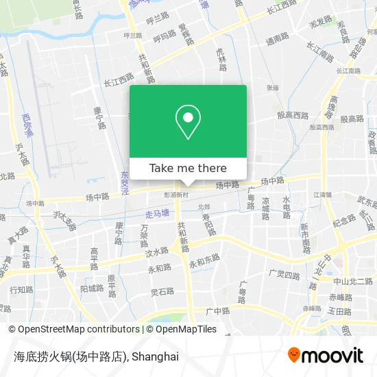 海底捞火锅(场中路店) map