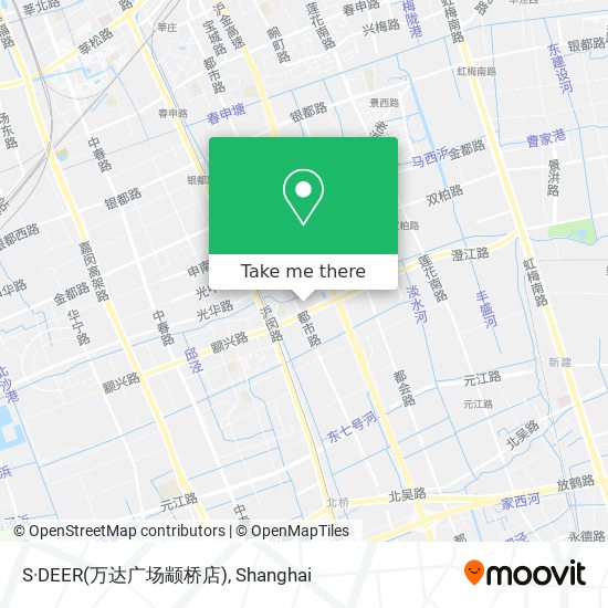 S·DEER(万达广场颛桥店) map