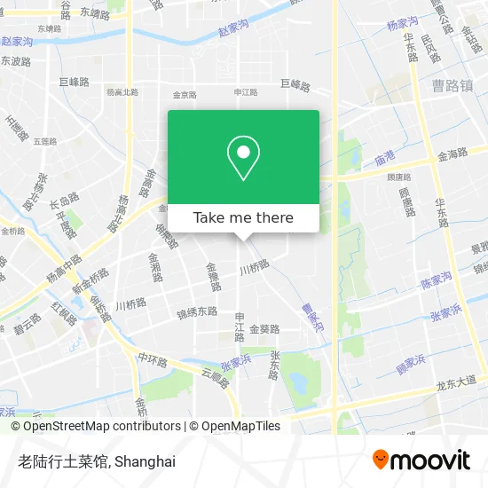 老陆行土菜馆 map