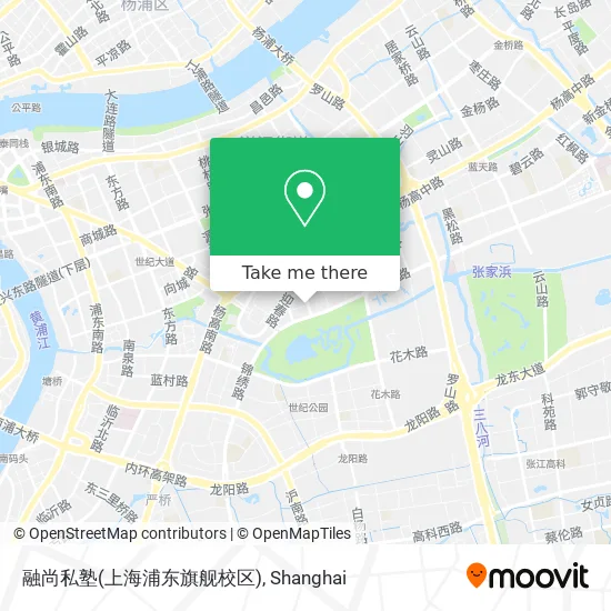 融尚私塾(上海浦东旗舰校区) map