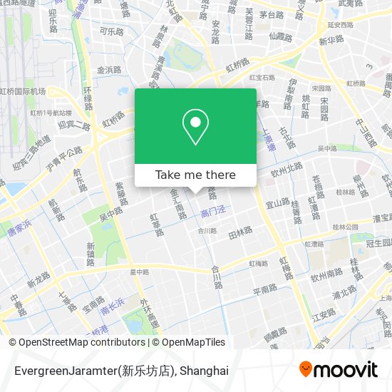 EvergreenJaramter(新乐坊店) map