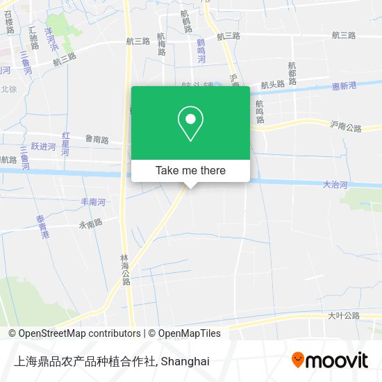 上海鼎品农产品种植合作社 map