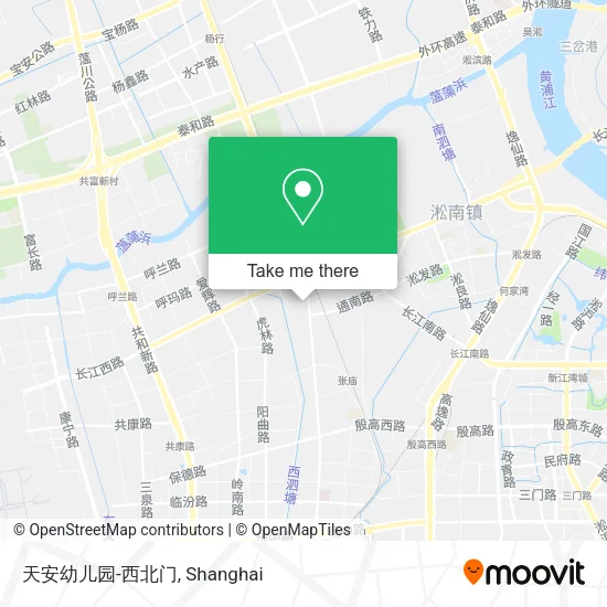 天安幼儿园-西北门 map