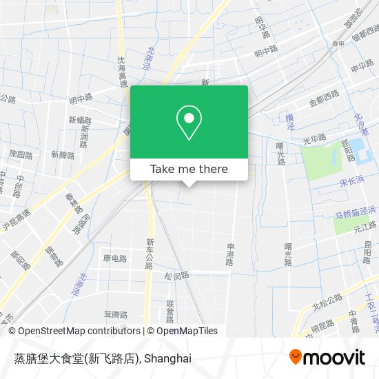 蒸膳堡大食堂(新飞路店) map
