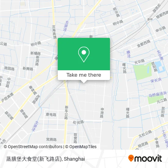 蒸膳堡大食堂(新飞路店) map