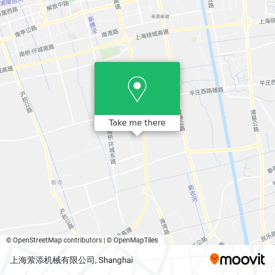 上海萦添机械有限公司 map