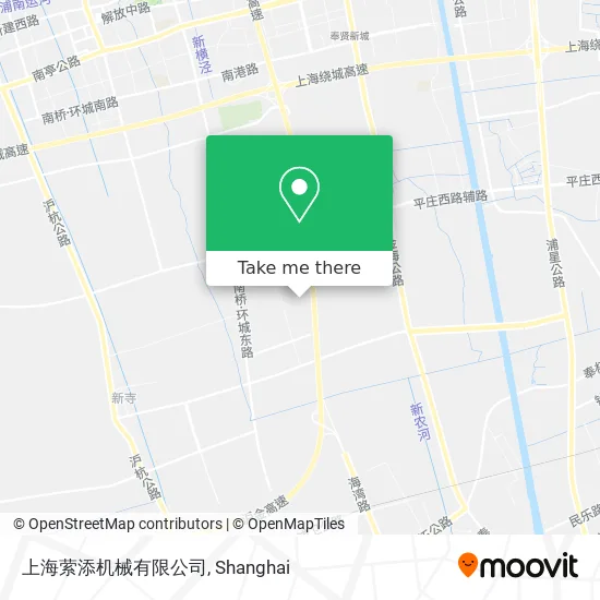 上海萦添机械有限公司 map