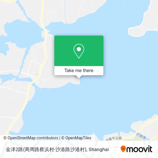 金泽2路(商周路蔡浜村-沙港路沙港村) map