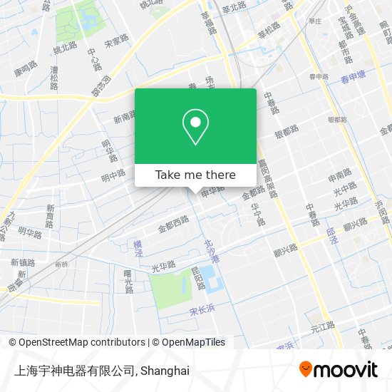 上海宇神电器有限公司 map