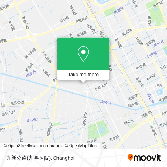 九新公路(九亭医院) map