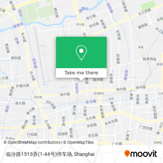 临汾路1513弄(1-44号)停车场 map