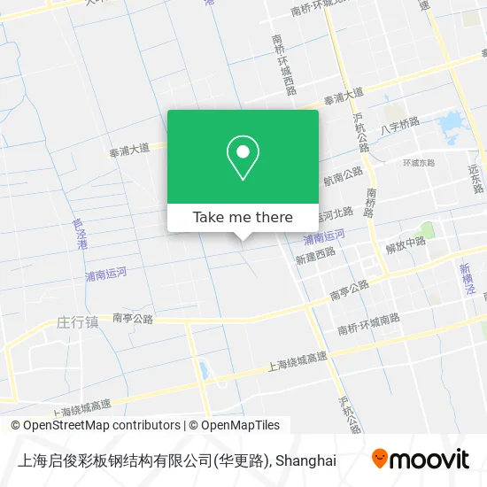 上海启俊彩板钢结构有限公司(华更路) map