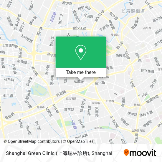 Shanghai Green Clinic (上海瑞林診所) map