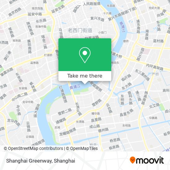 Shanghai Greenway map