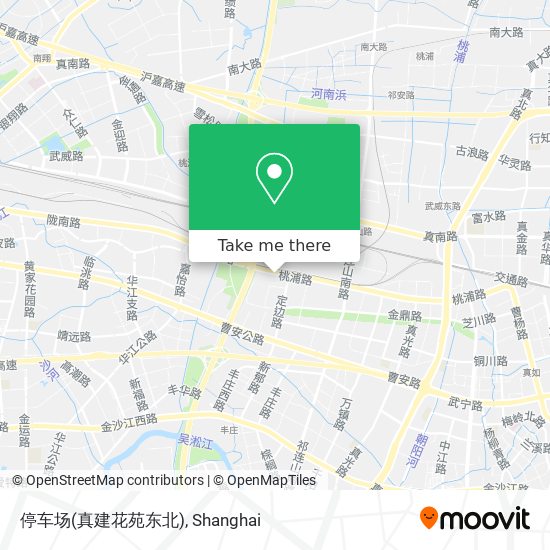 停车场(真建花苑东北) map