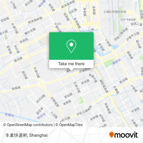 丰巢快递柜 map