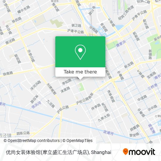 优尚女装体验馆(摩立盛汇生活广场店) map