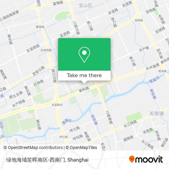 绿地海域笙晖南区-西南门 map