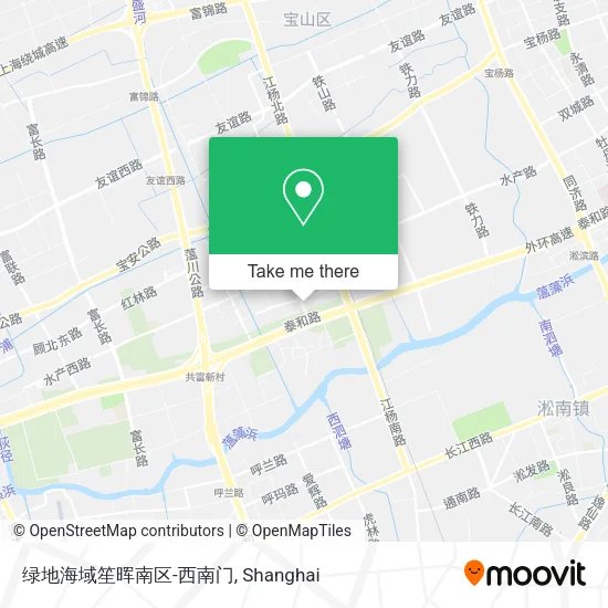 绿地海域笙晖南区-西南门 map