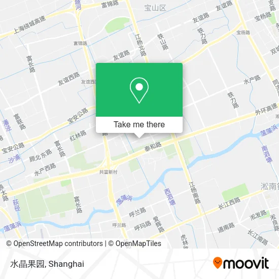 水晶果园 map