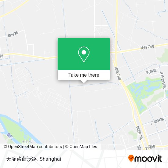 天淀路蔚沃路 map