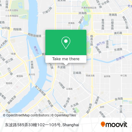 东波路585弄33幢1O2一1O5号 map