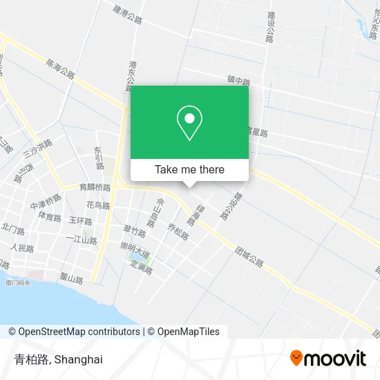 青柏路 map