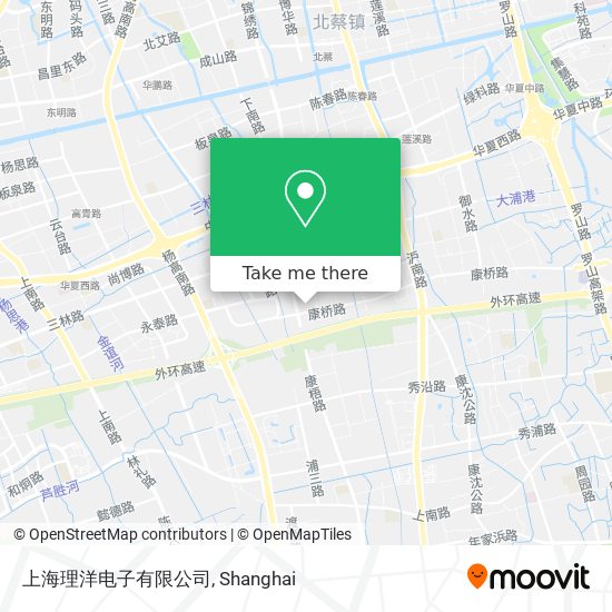 上海理洋电子有限公司 map